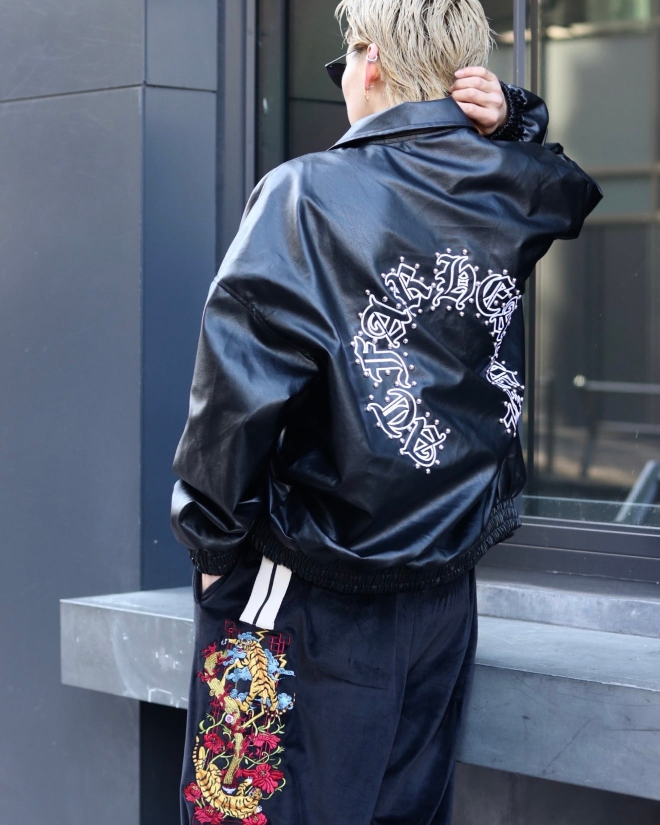 数量限定商品】Studs Leather ジャケット | チュウカタベタイ