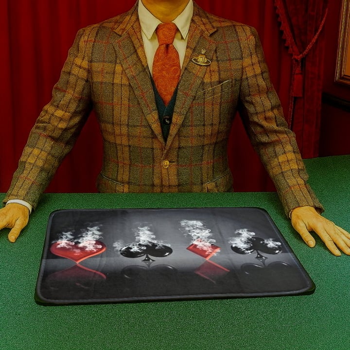 デックシール10枚セット】トランプを未開封の状態に戻す！封緘シール