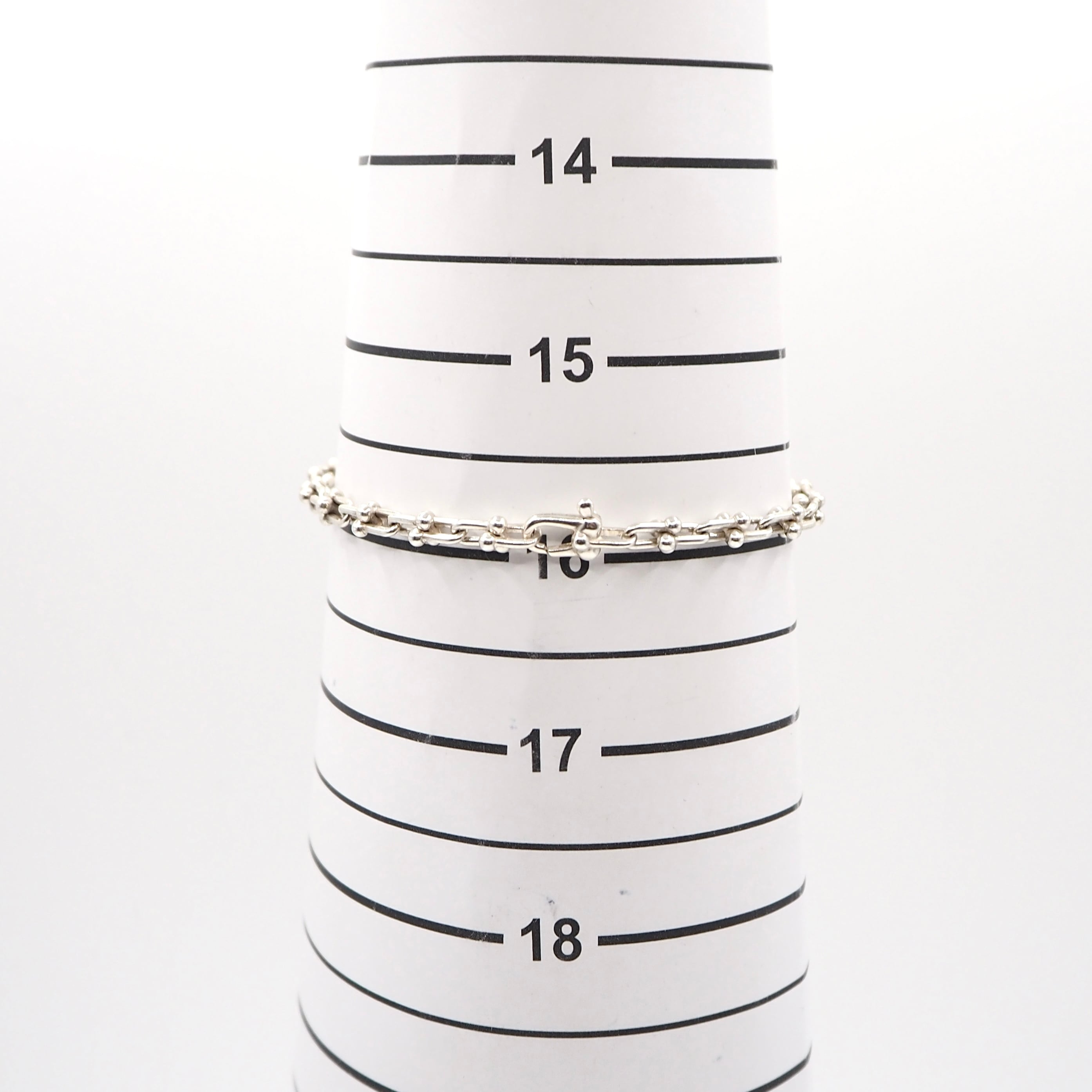 現行品】Tiffany&Co. ハードウェア マイクロリンクブレスレット