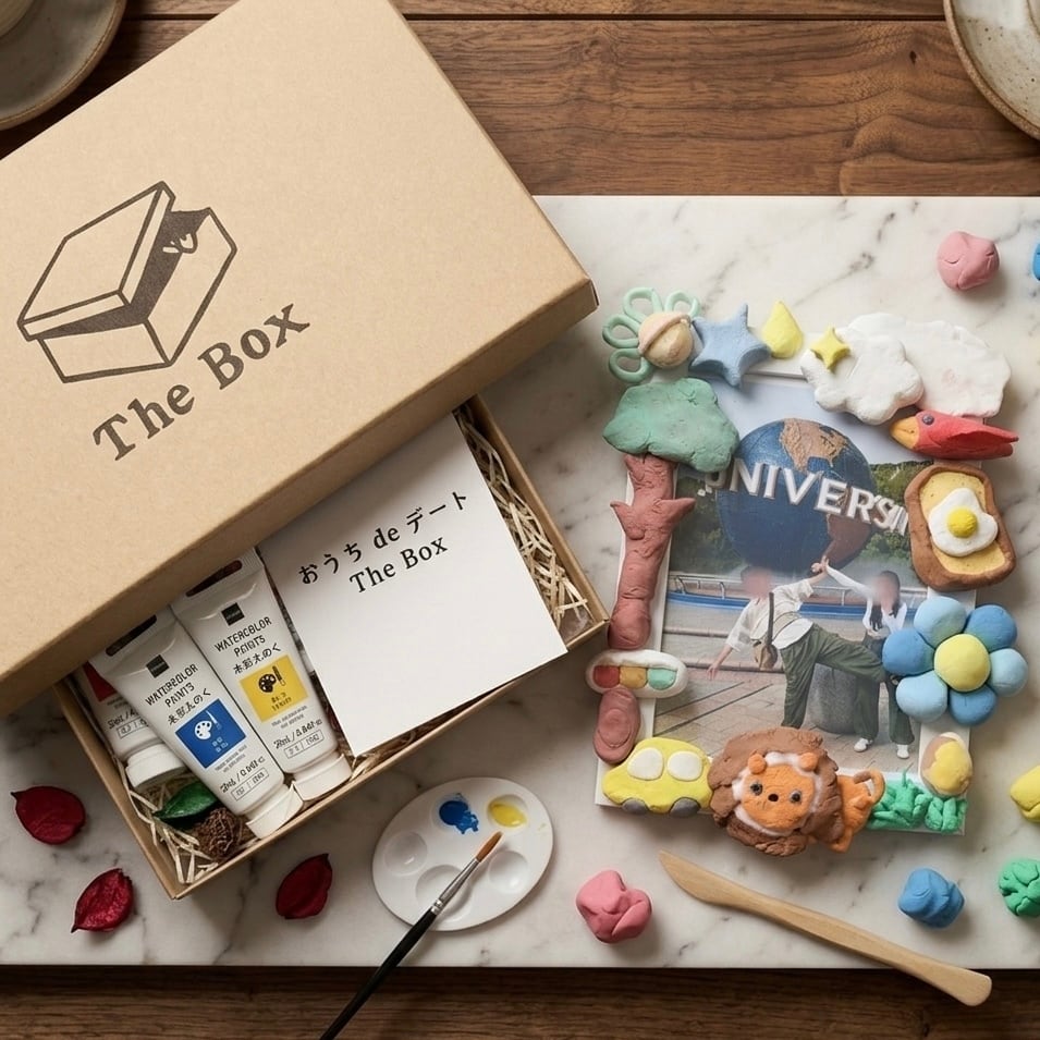 The Box 〜クレイアート・フォトフレーム〜 | おうち de デート The Box