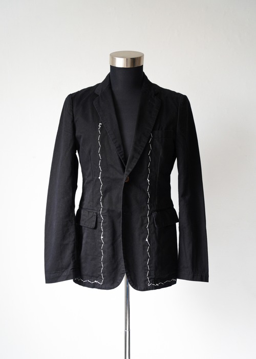 Comme des garçons HOMME PLUS EVERGREEN 07SS stitched 2B tailored jacket