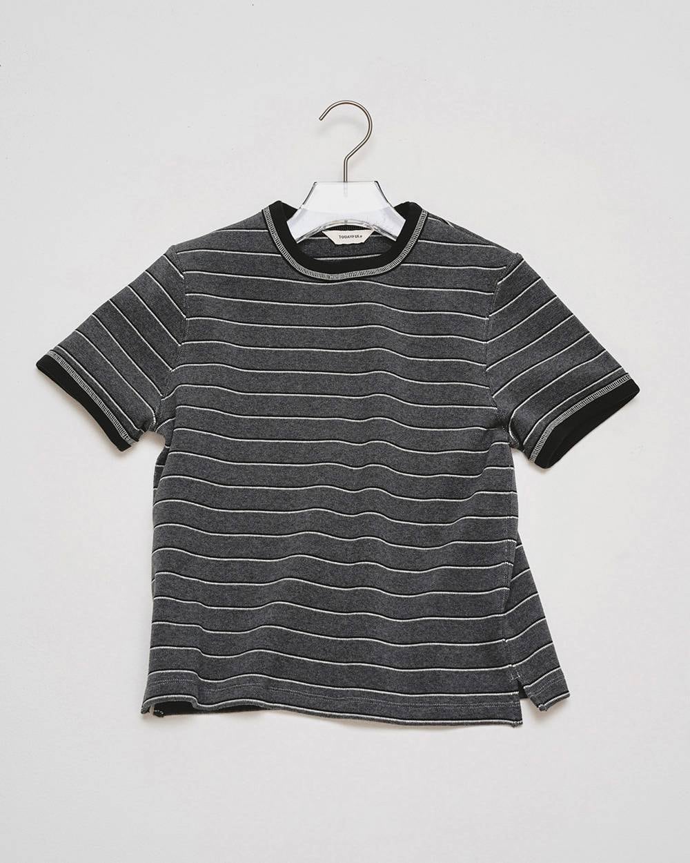 TODAYFUL(トゥデイフル) Border Ringer Tee | サウスオレンジ｜メンズ