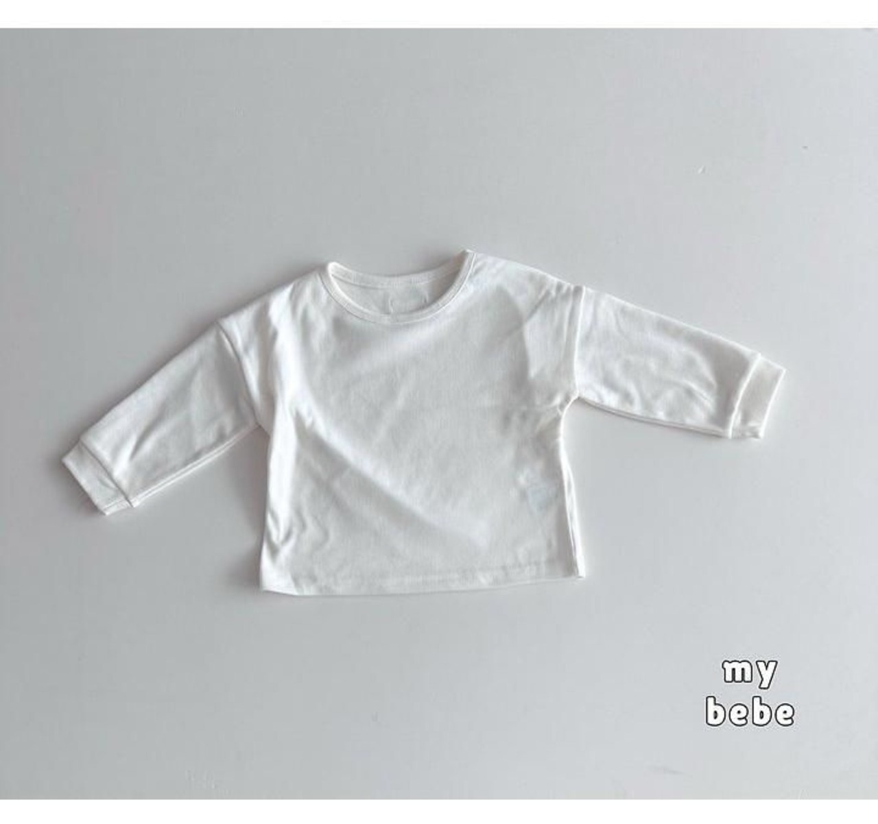 韓国子供服 / 26winter / my bebe / ウィンターラッパTシャツ / キッズ / 冬服 *XS~XL*