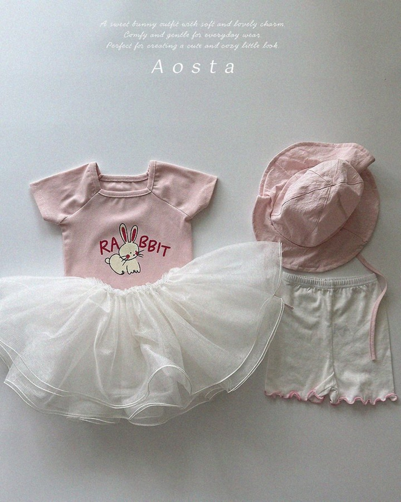 [Aosta] Rabbit Tee / [아오스타] 레빗티