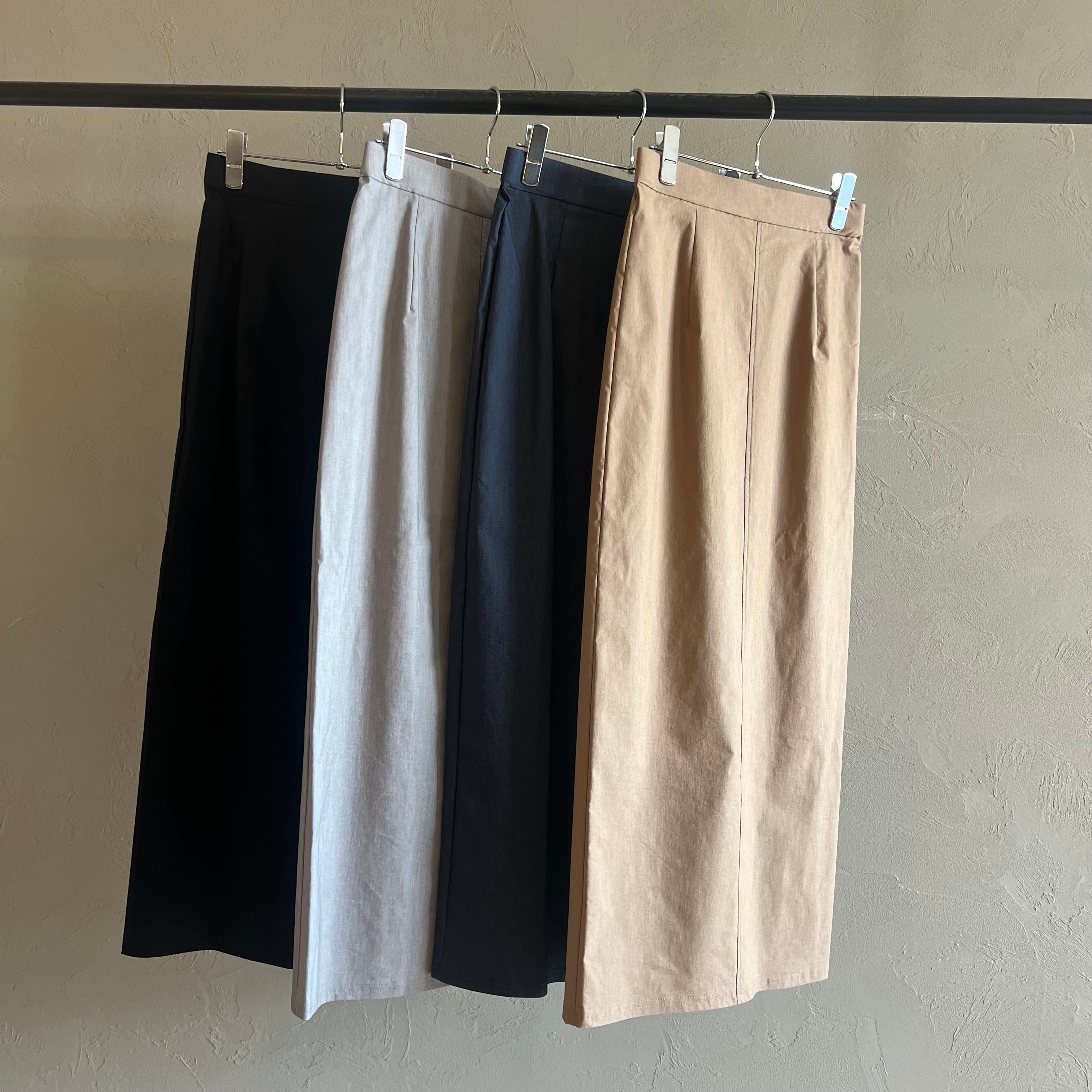 CLOCHE 】リネンライクストレッチタイトスカート | valance 福井