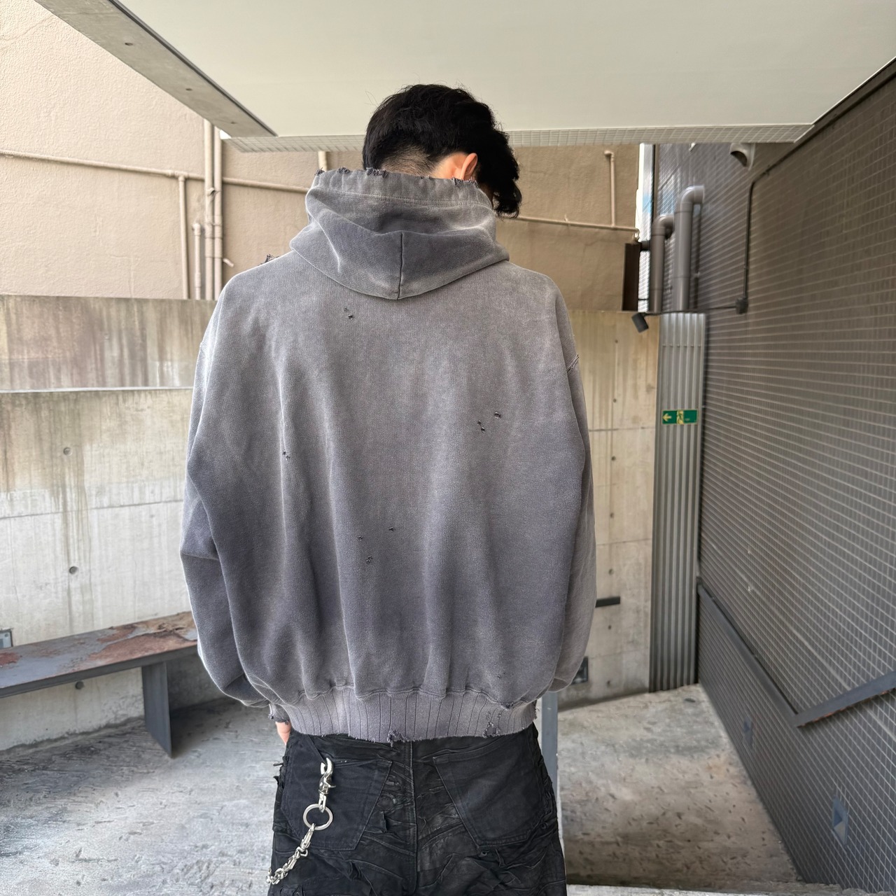 【Maison MIHARA YASUHIRO】SUN FADED SWEAT PARKA - 13