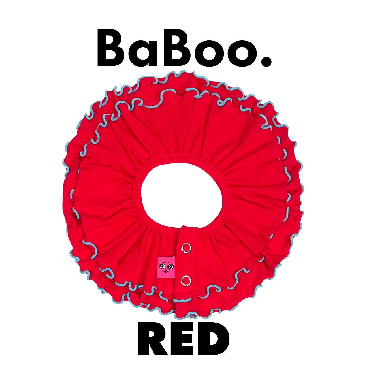 Baboo BiB - Red×Sky Line