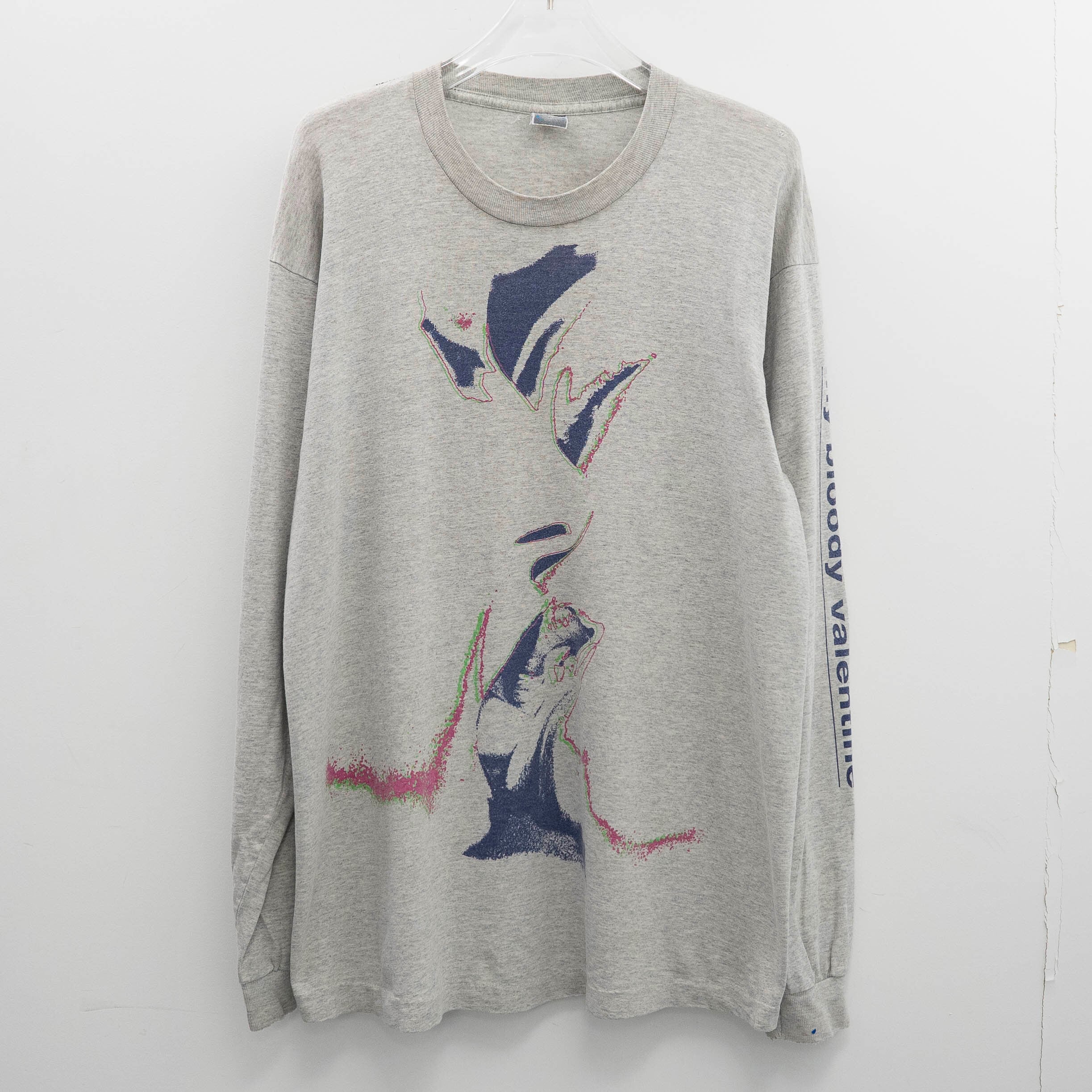 My Bloody Valentine " Glider EP L/S " Screen Stars Fits XL 【A7-299】