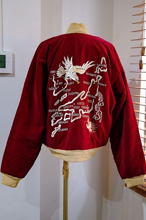 50s-60s 別珍 souvenir jacket