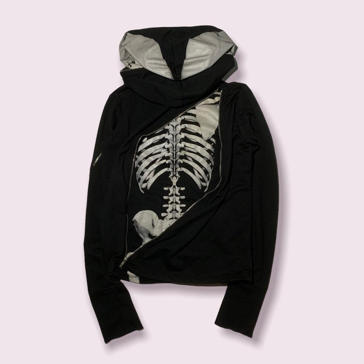 PPFM 00s skull zip hoodie | Air