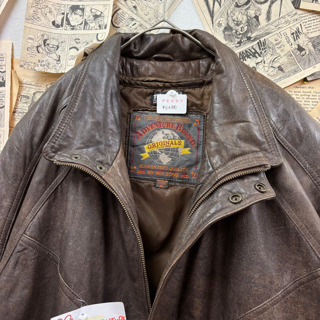 70s WILSON ADVENTURE BOUND レザージャケット | 古着屋PENNY