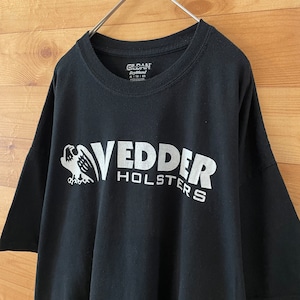 【GILDAN】ホルスター Tシャツ Vedder Holsters アドバタイジング XL ビッグサイズ US古着