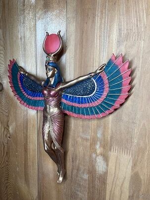 イシス神 壁掛け エジプシャン・置物・フィギュア・古代エジプト YTC8107