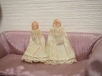 ロングドレスのちびちびキューピー　2体セット　セルロイド 画像7