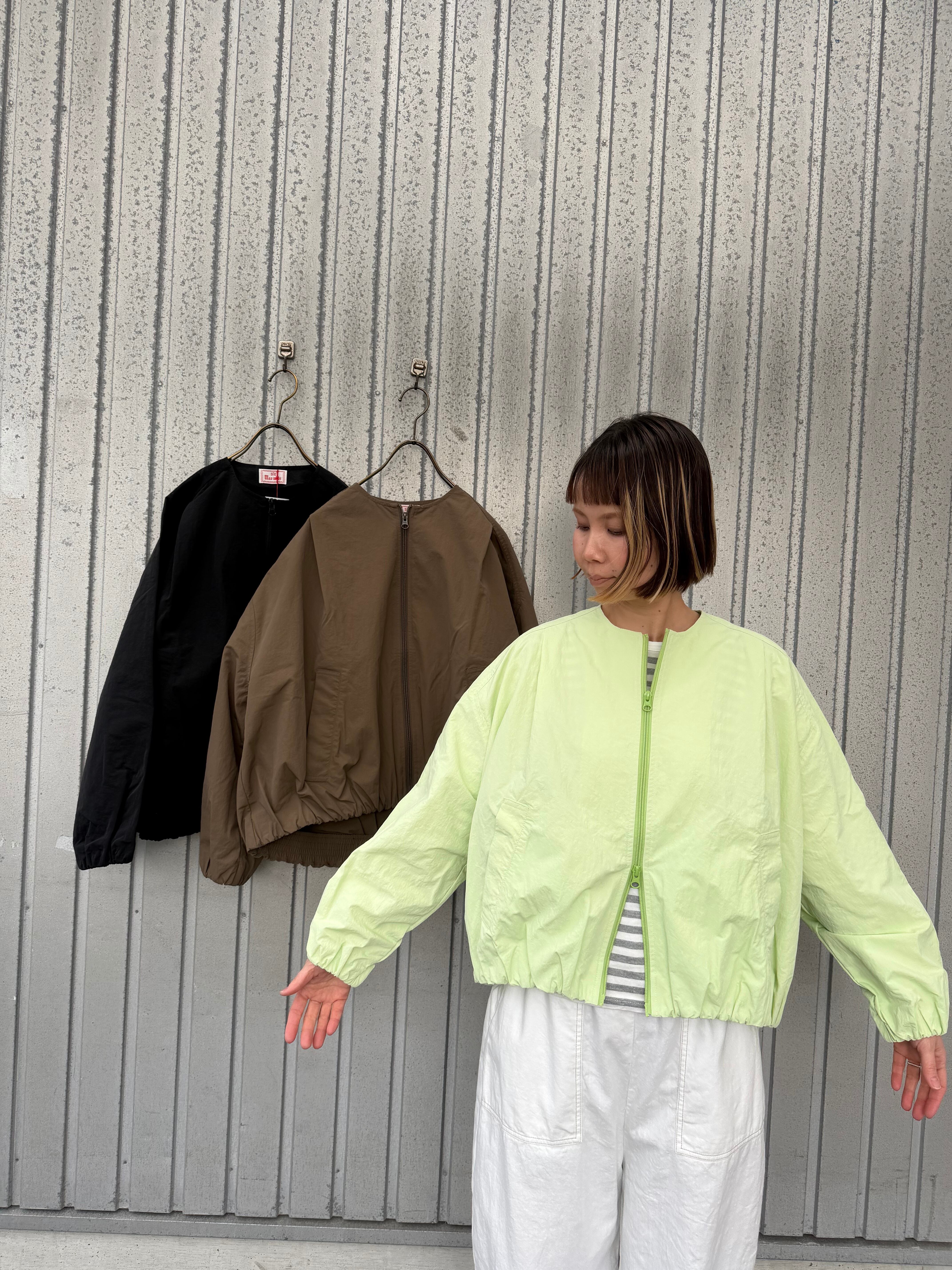 バルーンシルエットZIP UPジャケット/Mao made'26SS/611308 | WACKY