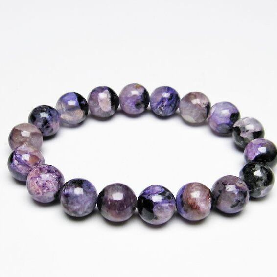 チャロアイト ブレスレット エンジェルシリカ 12mm おまかせ便 111-11436