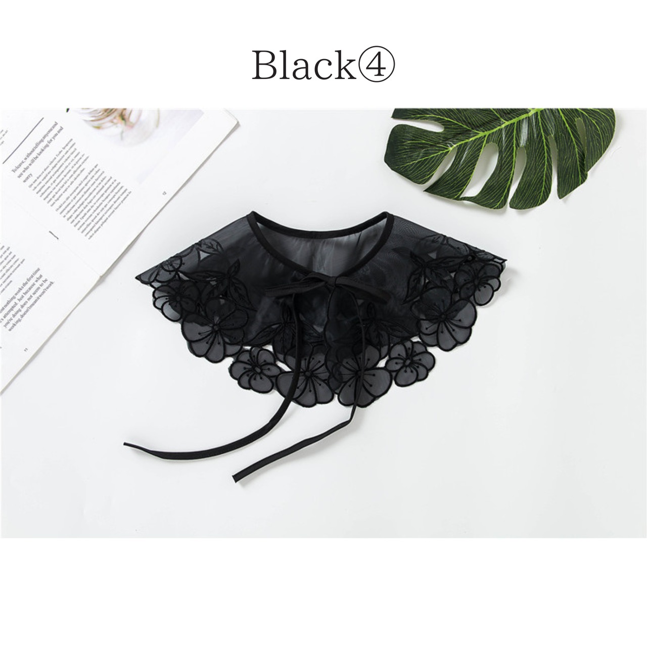 シアーバタフライ　つけ襟　M24028