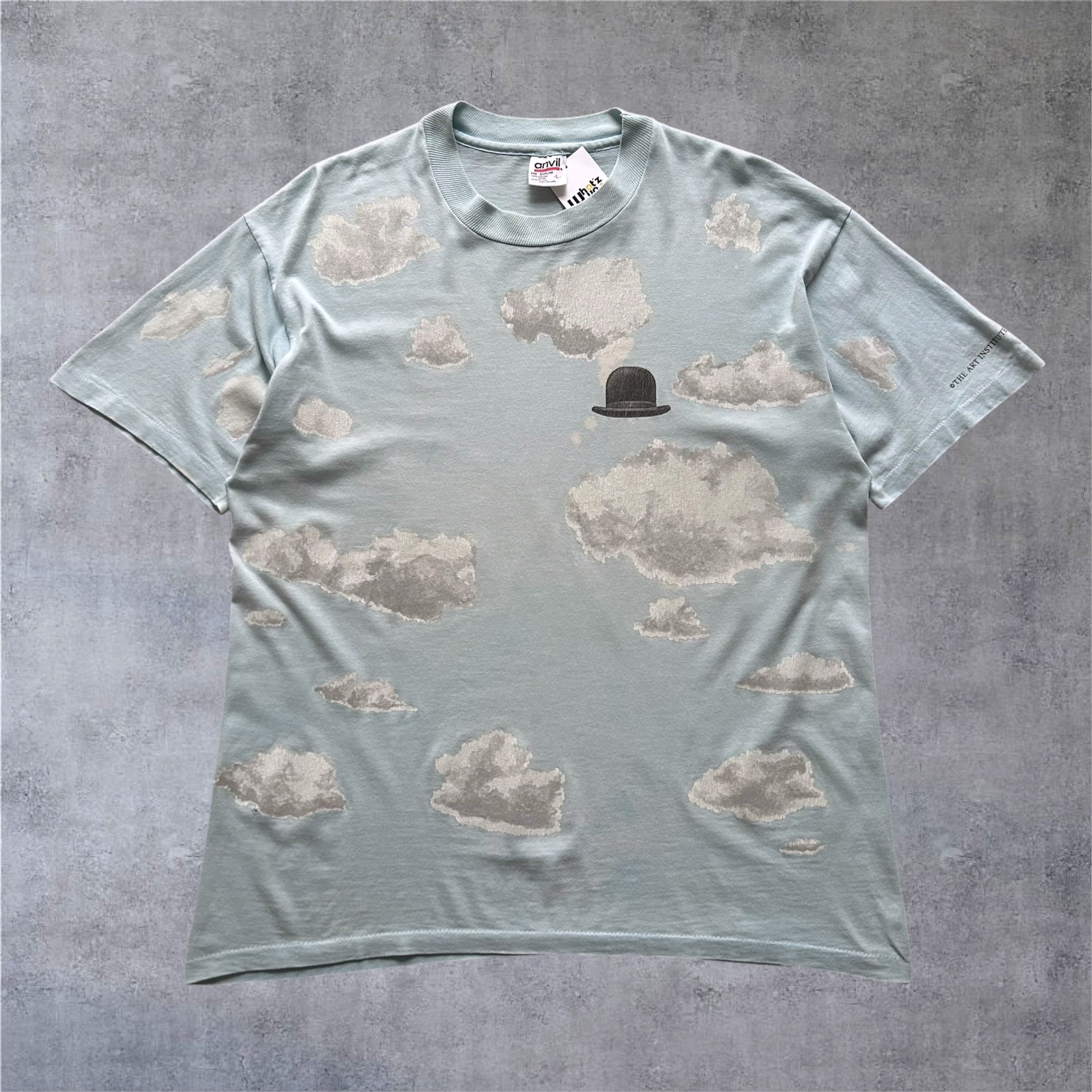 1990s Rene Magritte All Over Print T-shirt【高円寺店】