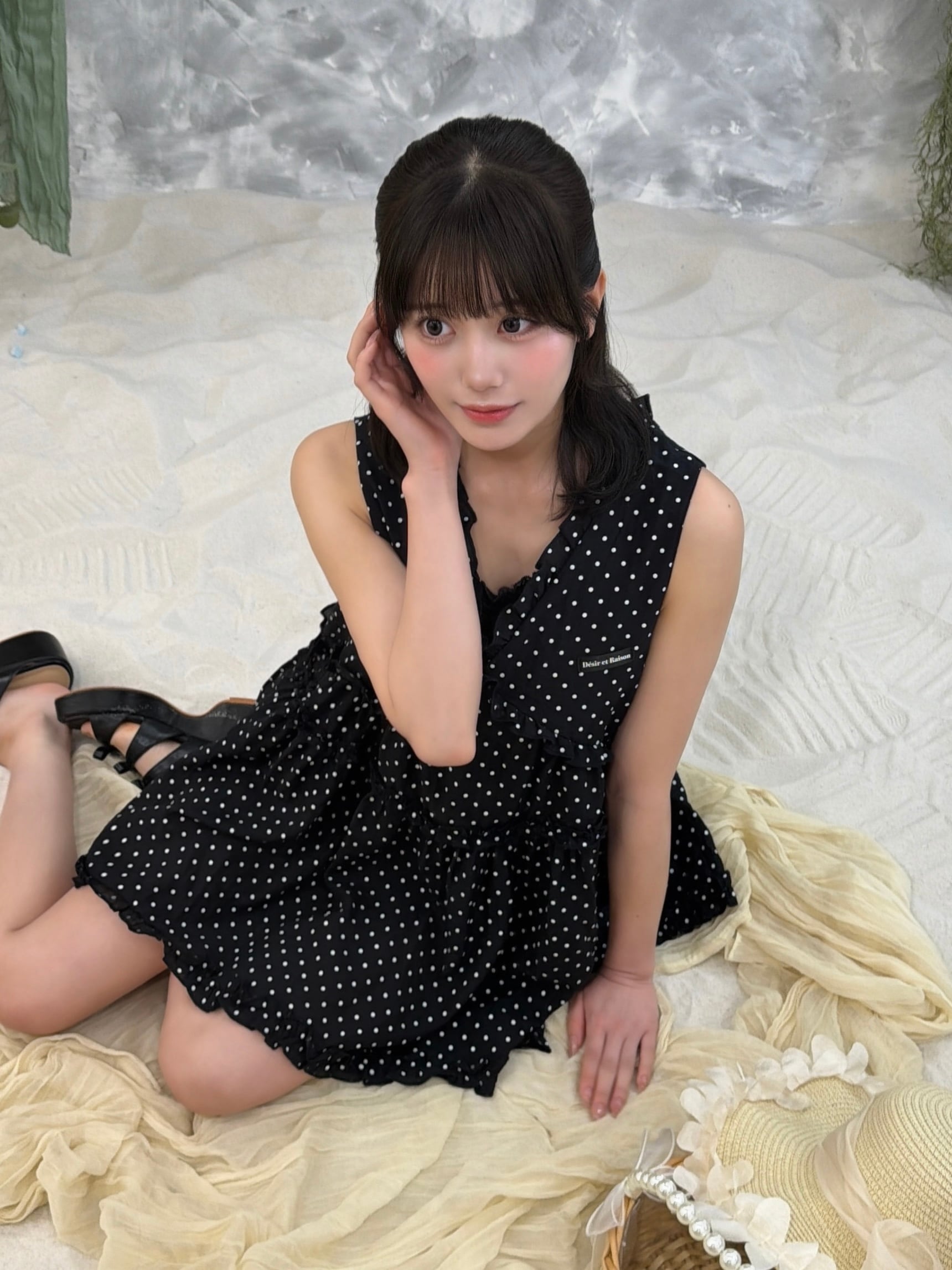Dot Tiered Mini One-piece | Désir et Raison
