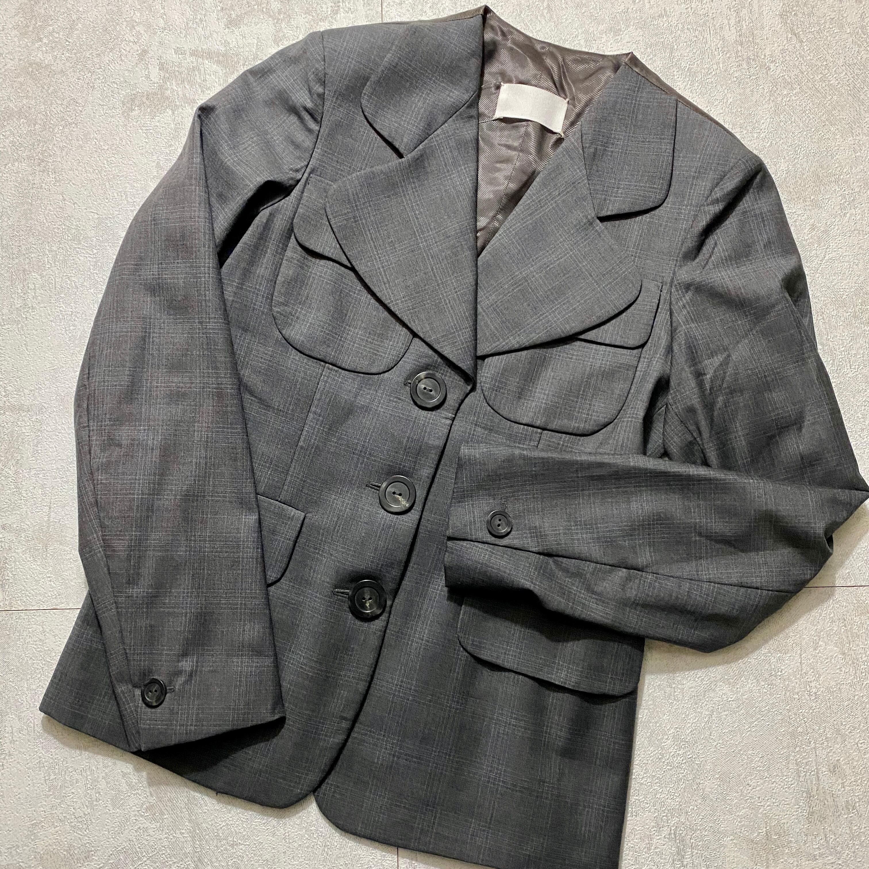 2002SS MAISON MARTIN MARGIELA back gilet design jacket | NOIR ONLINE