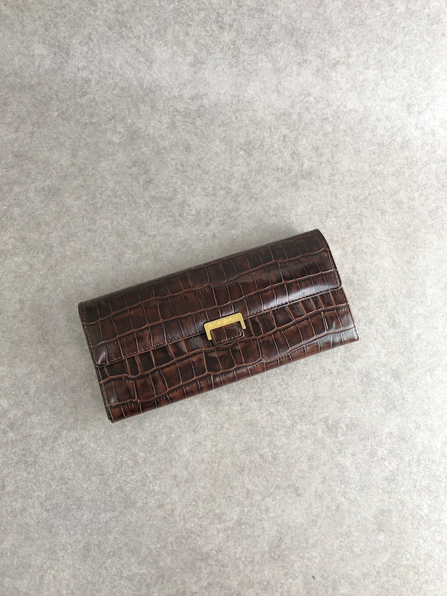 Yves Saint Laurent イヴ・サンローラン YSL型押し レザー ショルダーバッグ ブラック vintage ヴィンテージ オールド 4jenk5