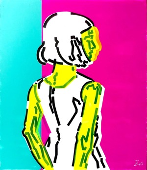 Vector girl bold