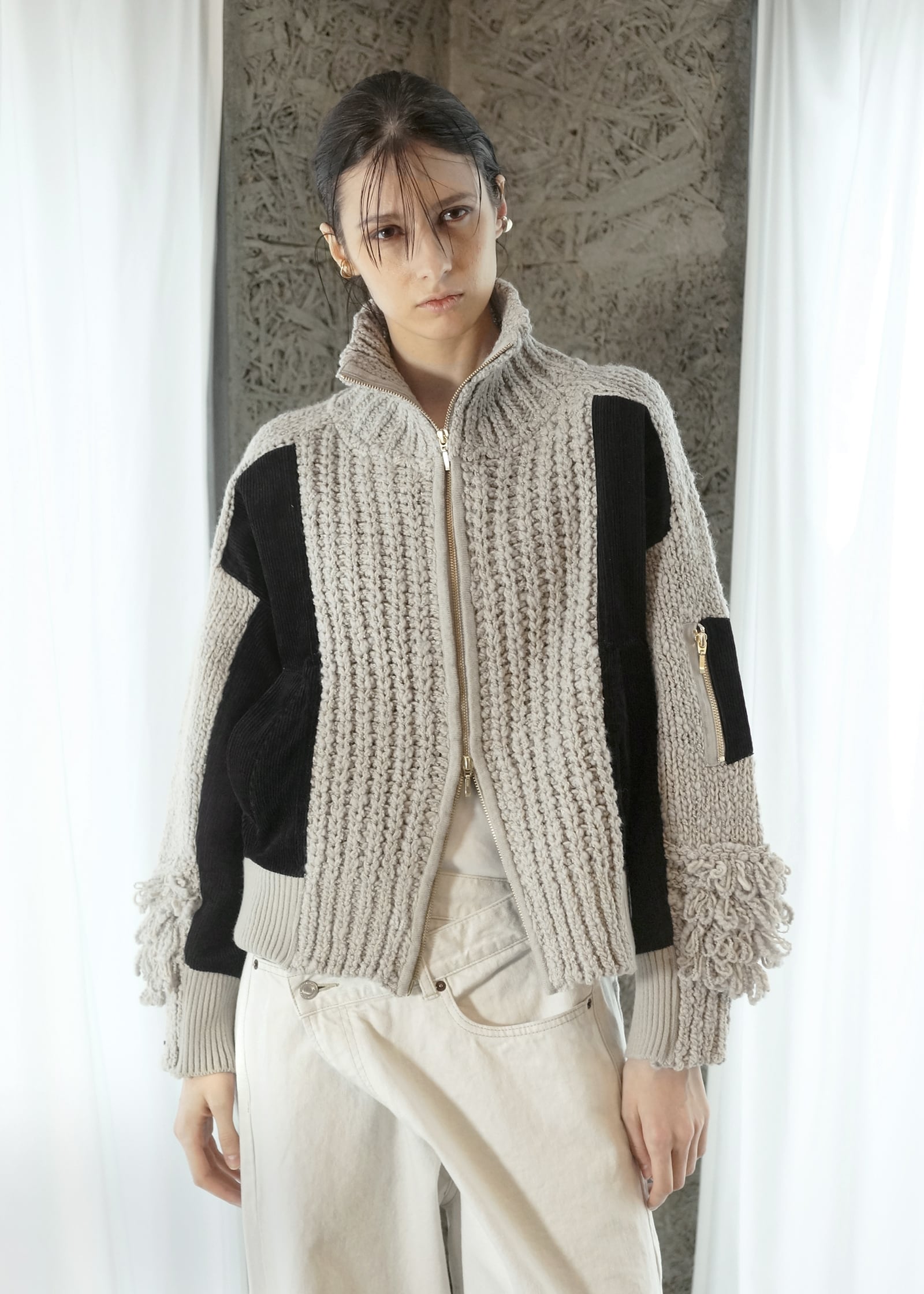 EN'DAY(エンデイ) カーディガン　ラクーン　ニット EN'DAY(エンデイ) カーディガンラクーンニット