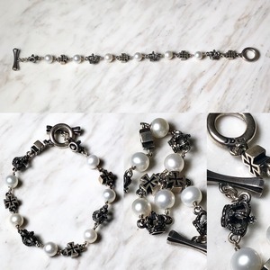 JUSTIN DAVIS sv×pearl bracelet