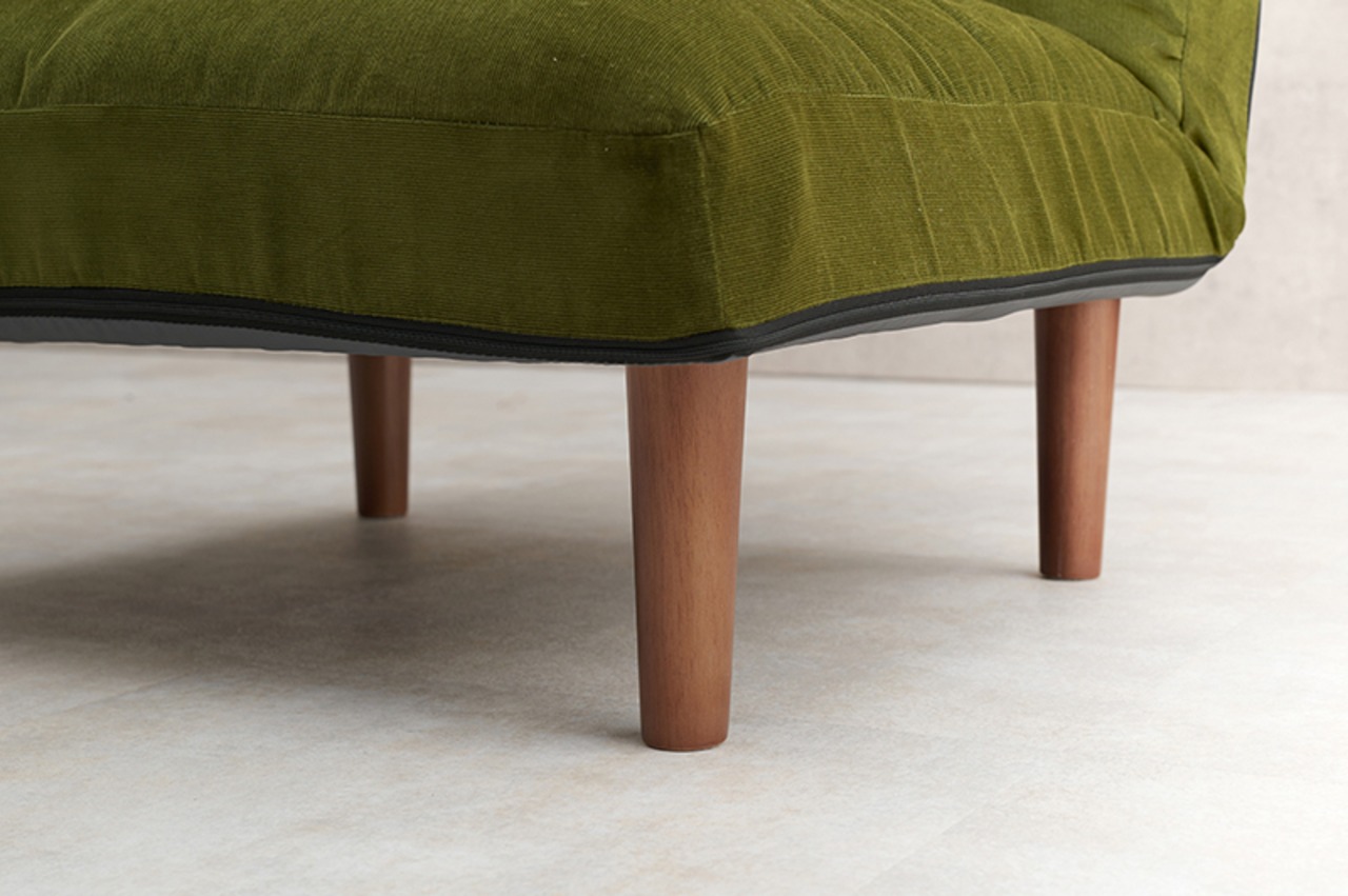 ワイド座面 リクライニングソファ