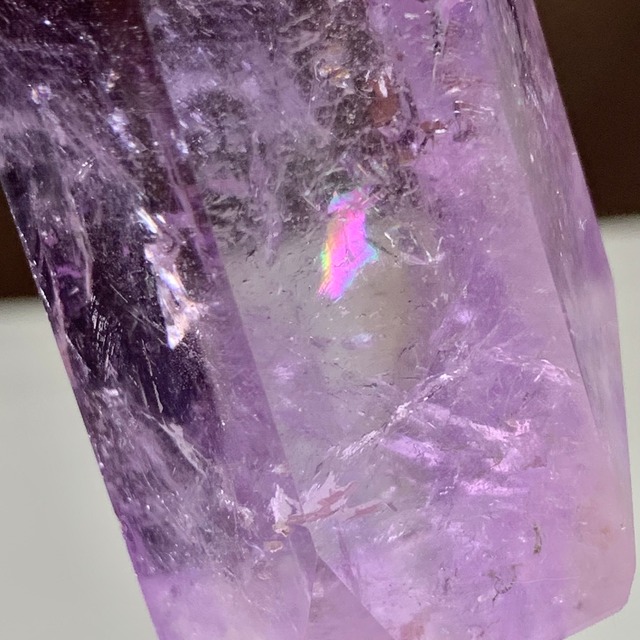 2.ボリビア産☆ライトカラーラベンダーアメジスト・ポイント