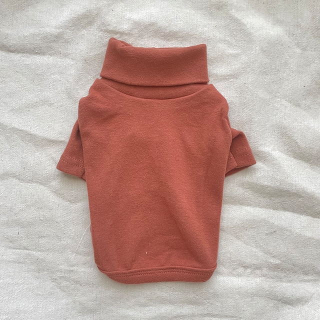 vintage turtleneck(terracotta)