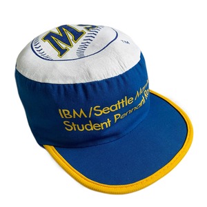 MLB SEATTLE MARINERS IBM STUDENT PENNANT RACE PAINTER HAT SIZE FREE (USED)