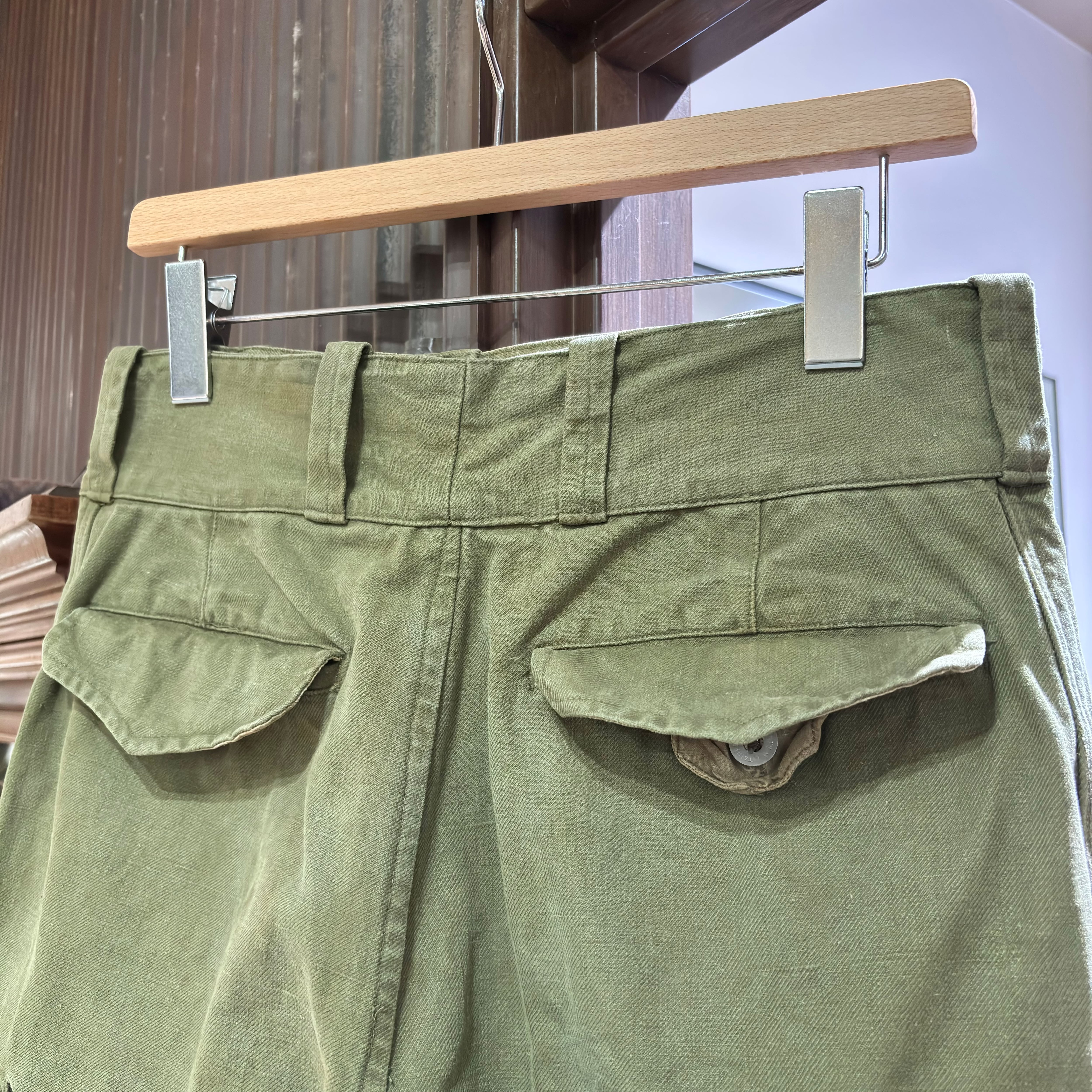 50's FRENCH ARMY M47 TROUSERS EARLY TYPE | STRAYSHEEP ONLINE