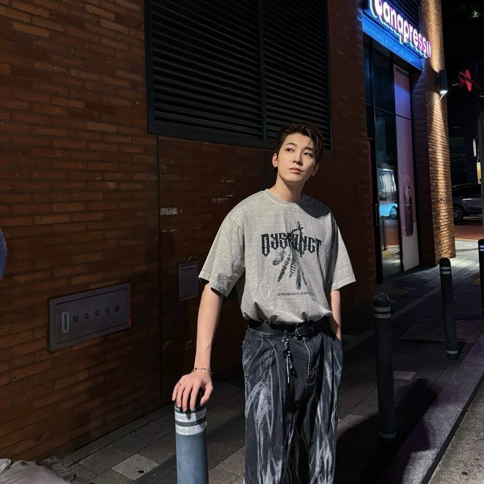 ☆SEVENTEEN ウォヌ 着用！！【DYSFUNCT】DREAM CATCHER PIGMENT T