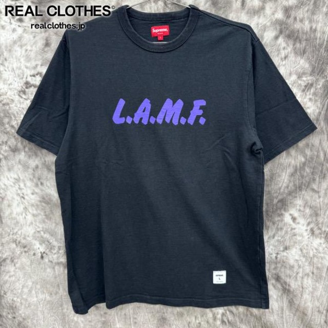 Supreme/シュプリーム【20AW】LAMF S/S Top/半袖Tシャツ/ブラック/L  