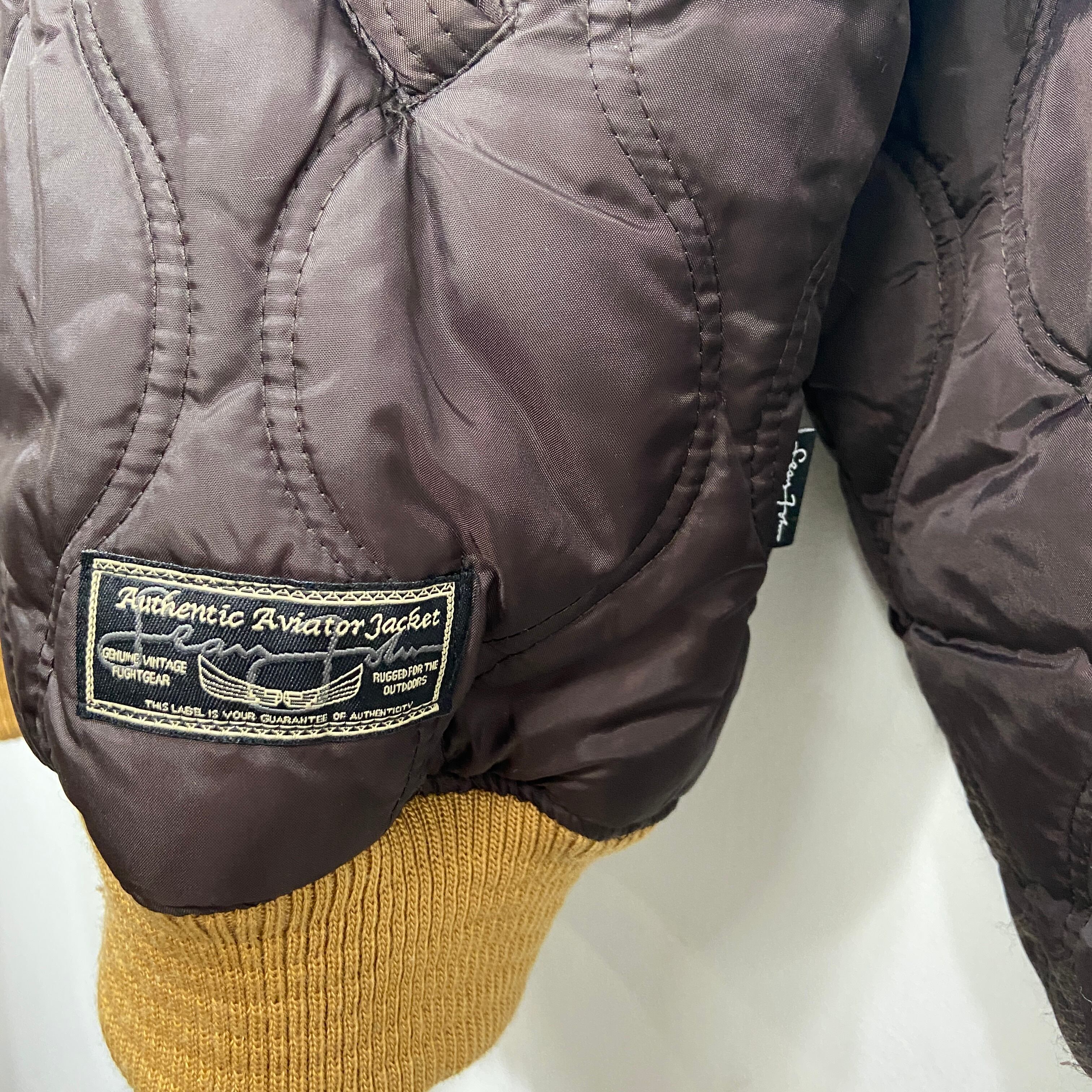 送料無料』Seanjohn MA-1 リバーシブル中綿ジャケット ビッグブルゾン