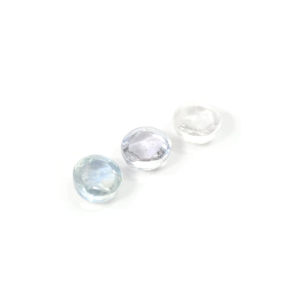サファイア(3pcs) スリランカ産 約0.4ct #JWA418 | EBiS GEM
