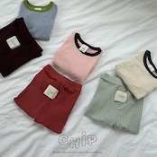 【取寄】CHIP トピーセット|秋服|韓国子供服|26/AT