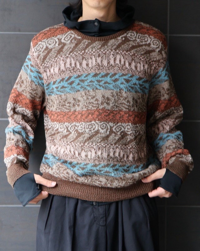 Fair Isle short length knit