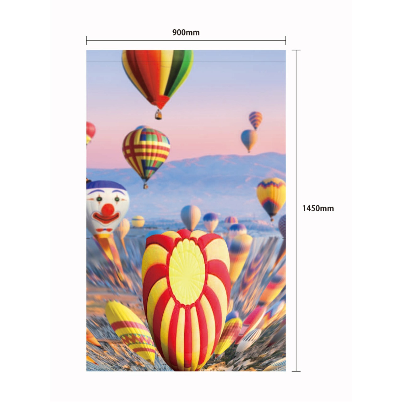 【特大サイズ】気球の上に乗ってどこまでも