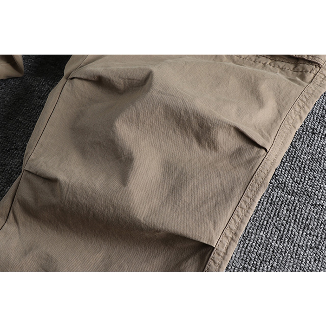 Waist Elastic Drawcord Tapered Jogger Pants ◇4color H0015