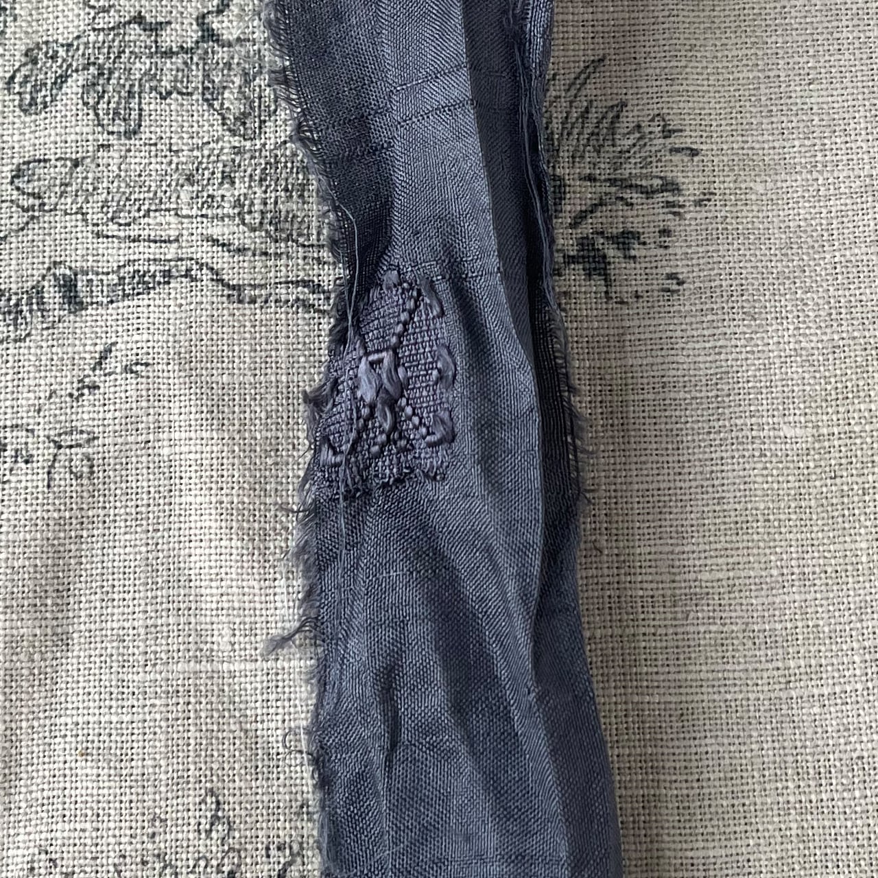 Recycled Sari silk ribbon リサイクル サリー シルク リボン／9