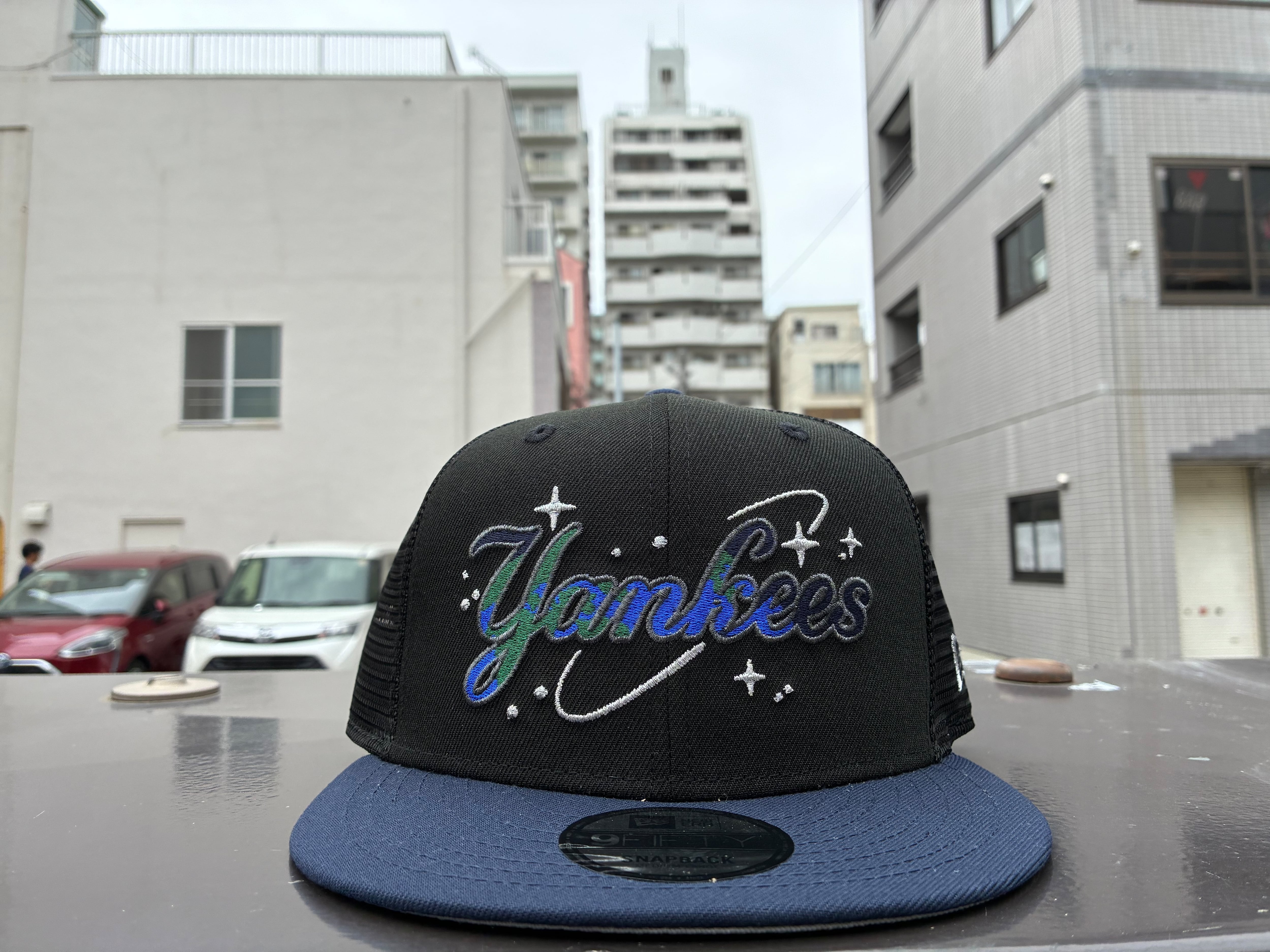 NEW ERA 9FORTY A-Frame MLB パール バッジ Pearl Badge ロサンゼルス