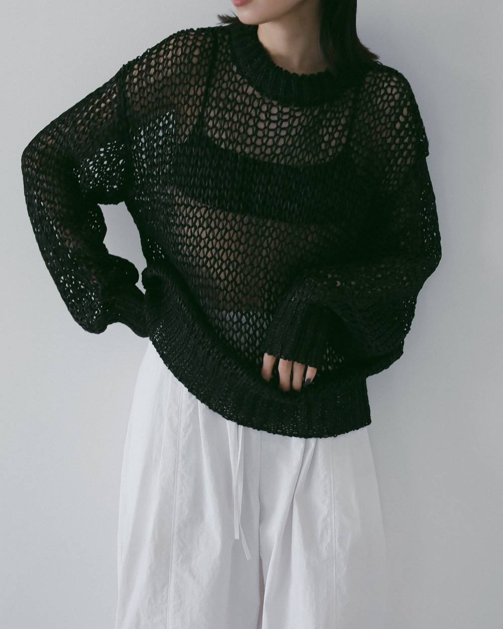 トップス anuke Tapeyarn Loose Knit anuke 】Tapeyarn Loose Knit | valance 福井｜レディース セレクト