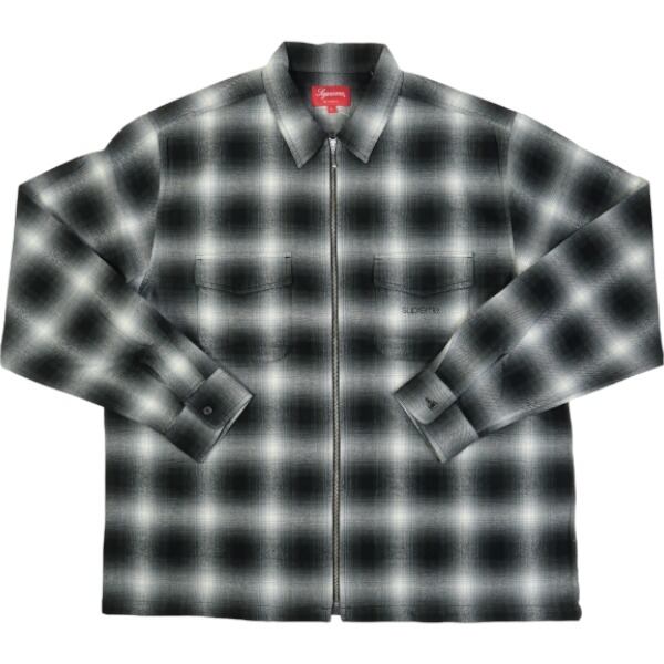Size【M】 SUPREME シュプリーム 22AW Shadow Plaid Flannel Zip