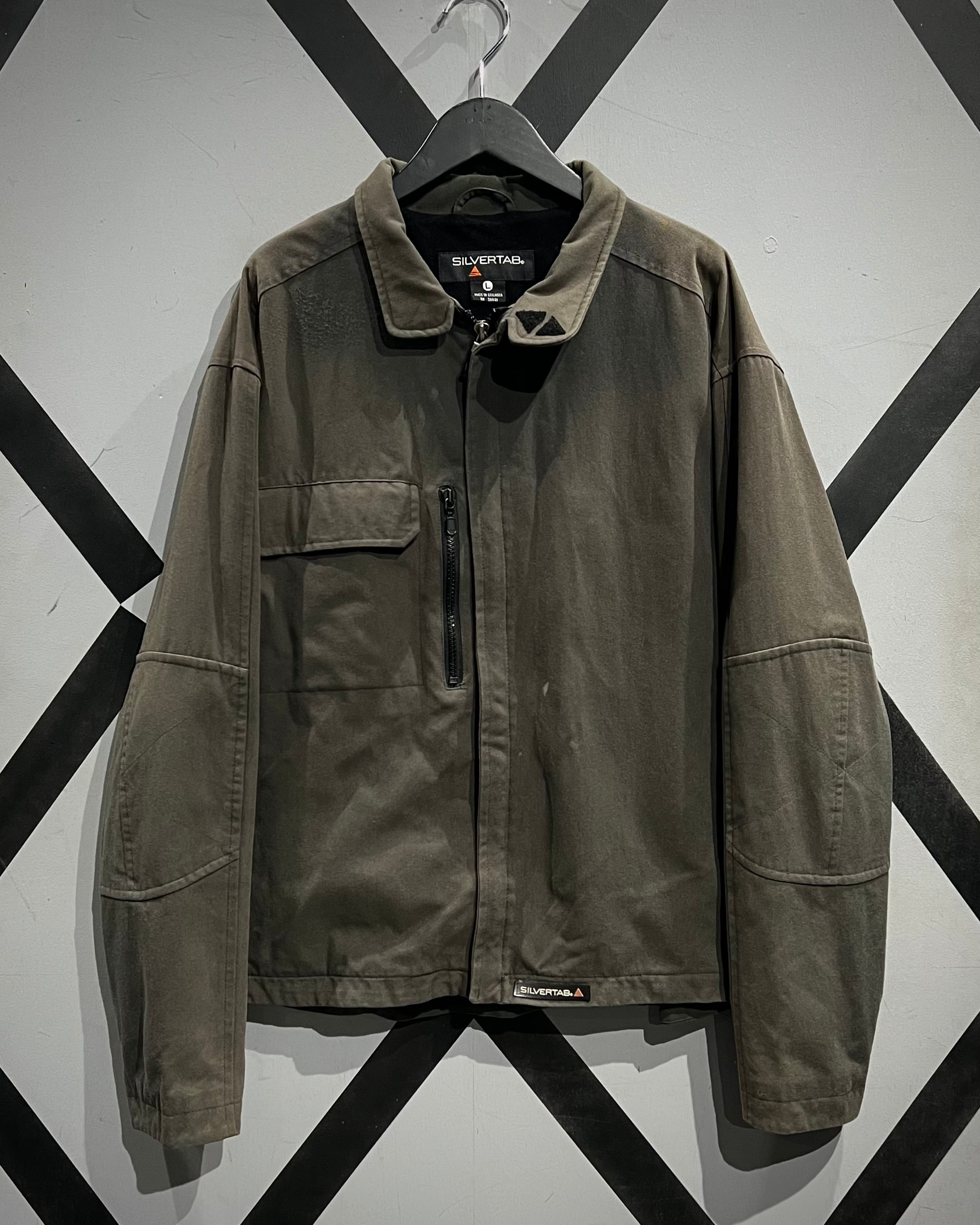 X VINTAGE】“SILVER TAB” Good Fade Vintage Nylon Jacket | Caka(カカ