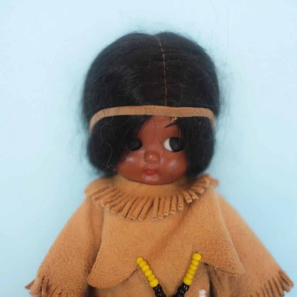 ネイティブアメリカン人形 スリープアイドール カナダヴィンテージ