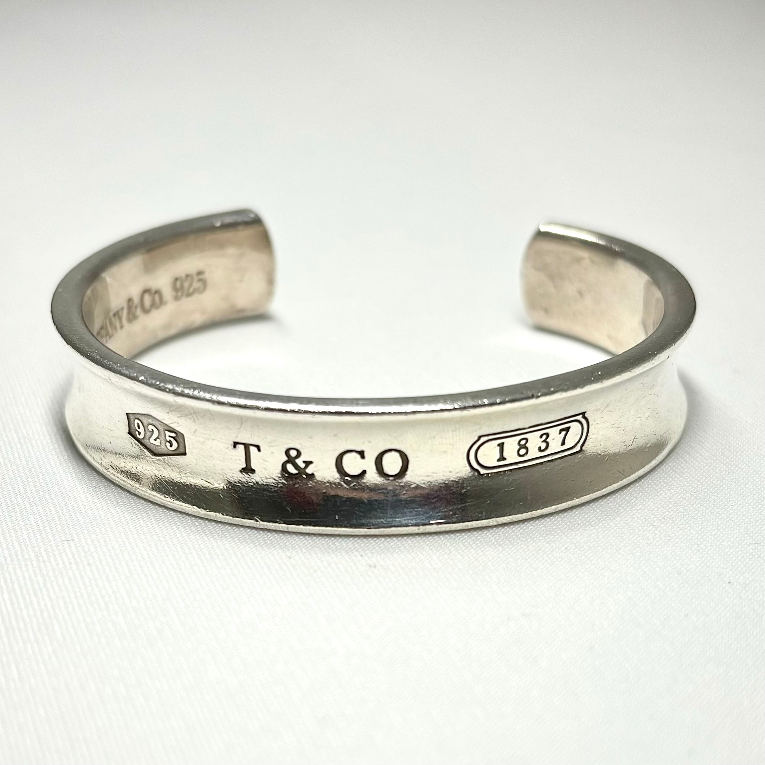⭐︎TIFFANY＆Co. ティファニー ナロー バングル 無い ブレス 1837⭐︎ 