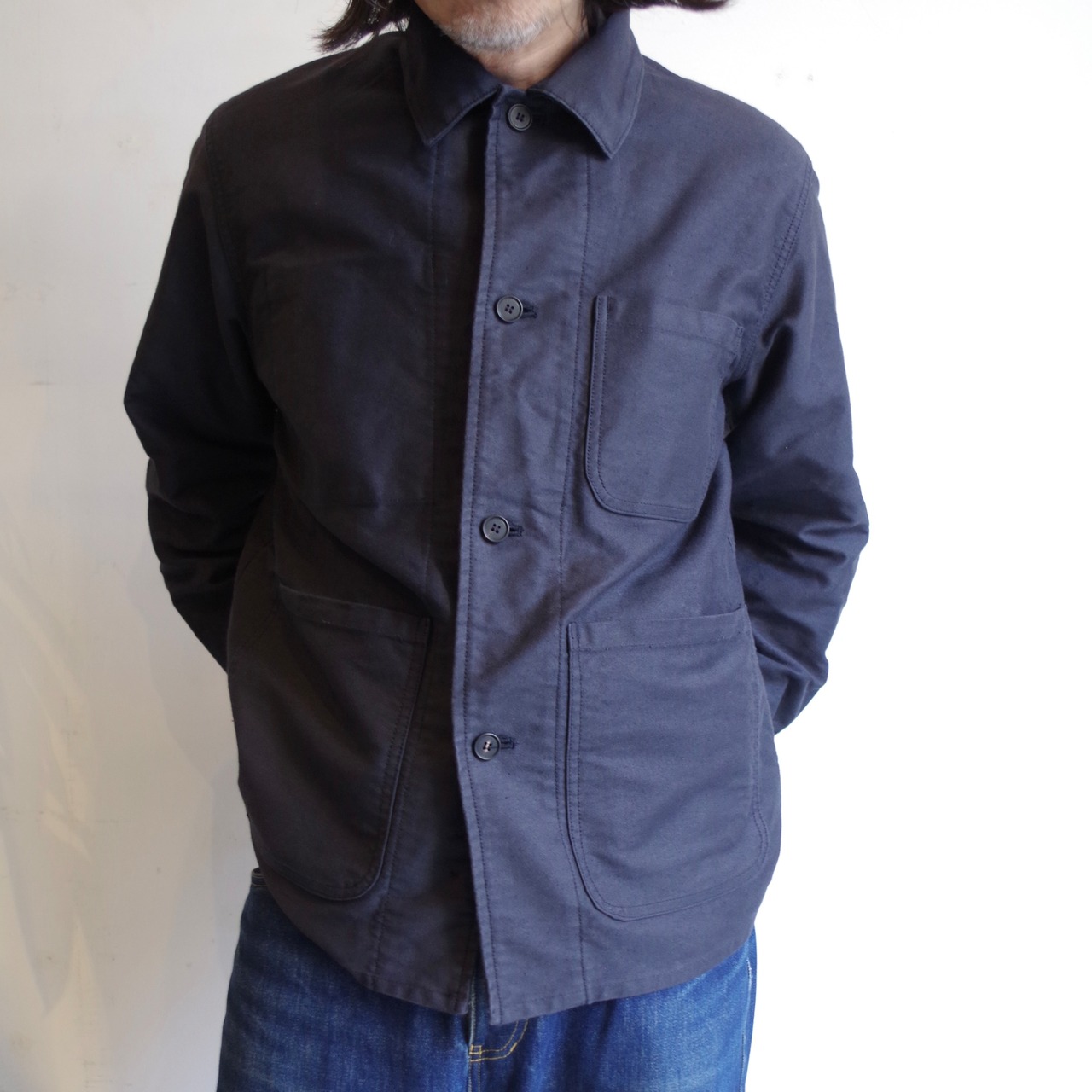 PERSONAL MATTERS  PROJECT N° 19 COTTON MOLESKIN CHORE JACKET