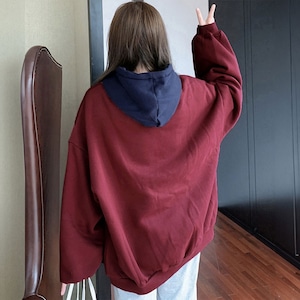 ロゴパーカー レディース 秋冬 韓国 ストリート パーカー おしゃれ 大人 かわいい ゆったり スウェット フーディー カジュアル オーバーサイズ 大人可愛い 大人女子